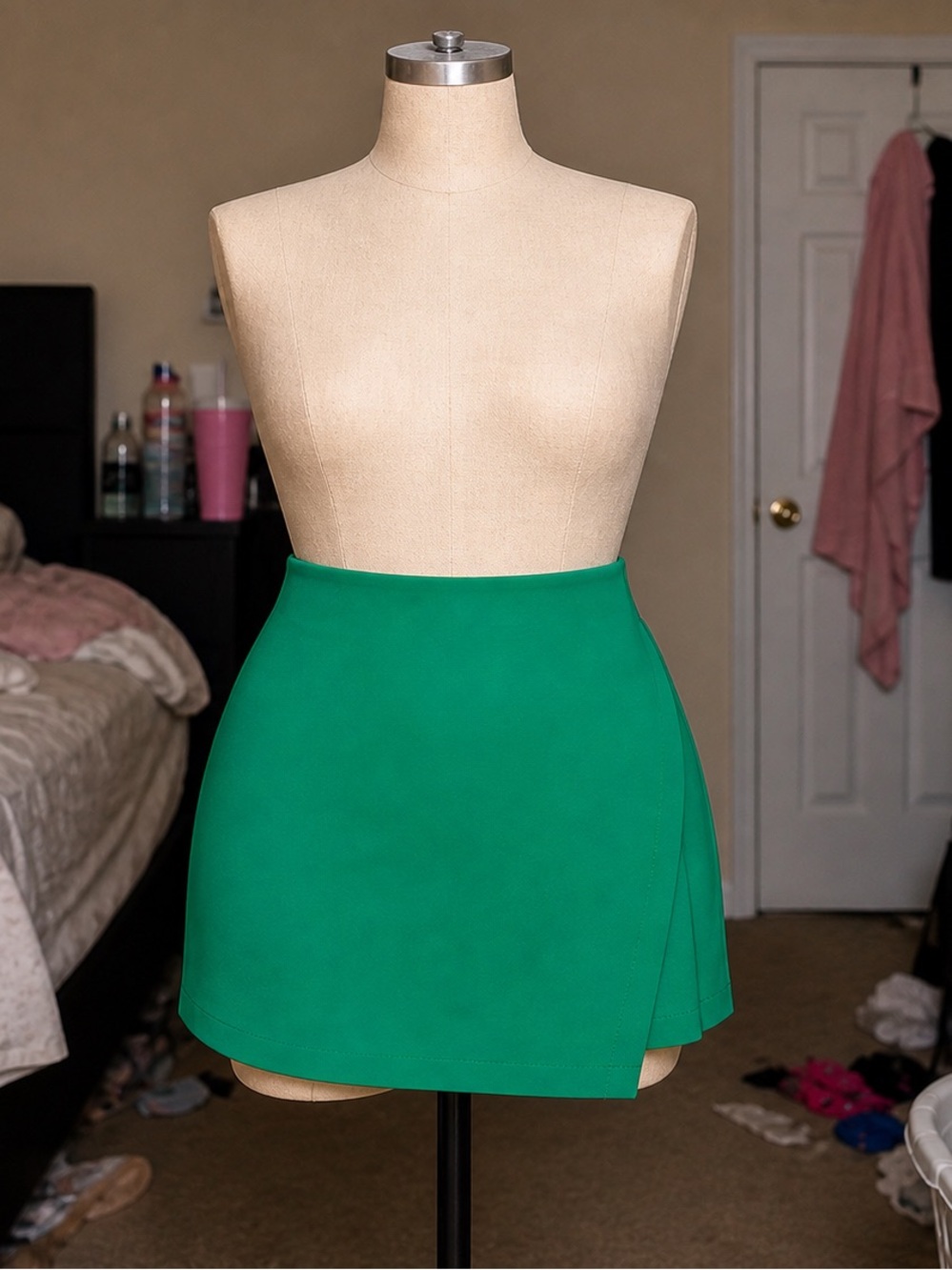torrid Green Mini Skort - Picture 3 of 3